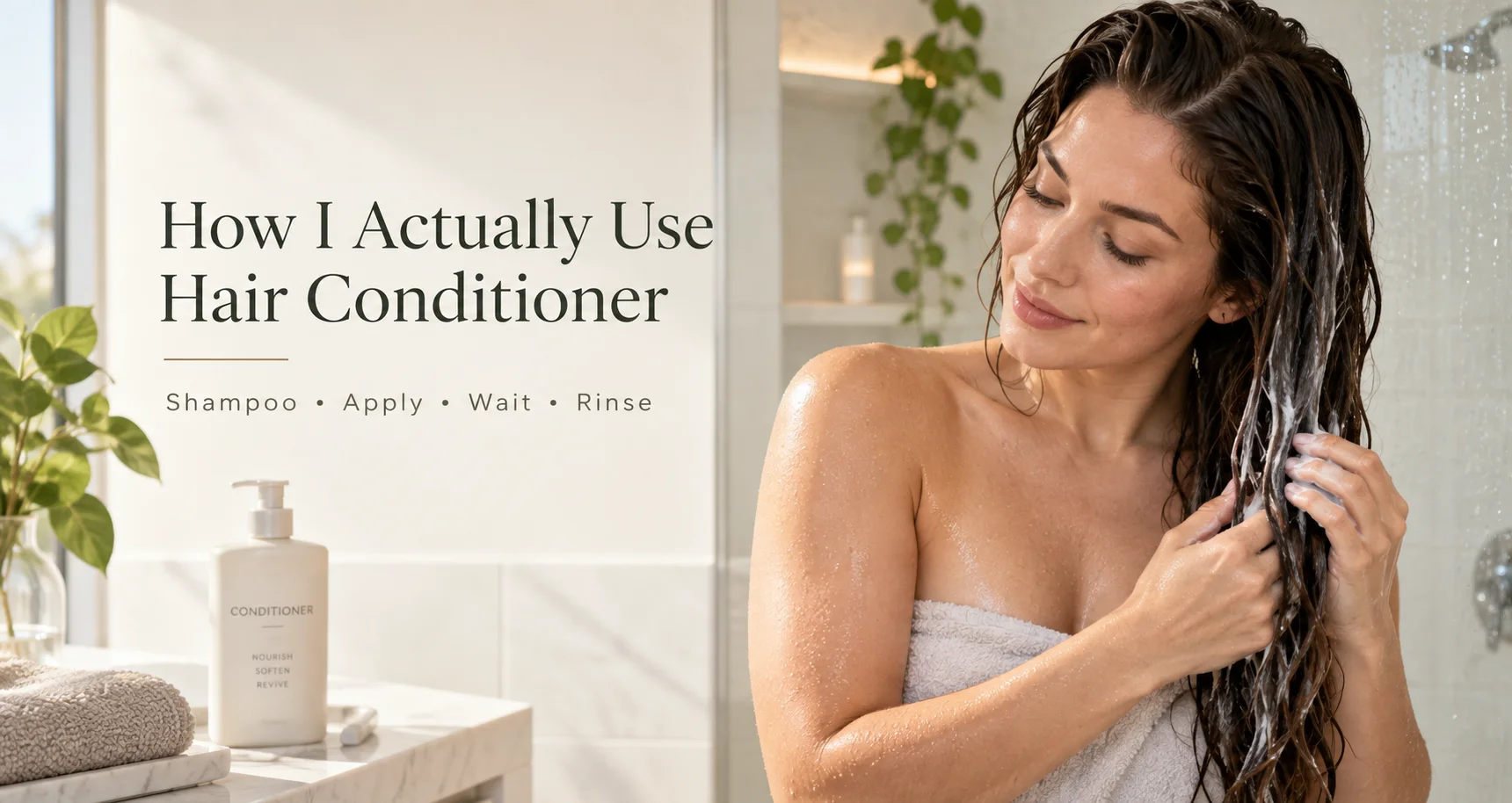How I Actually Use Hair Conditioner